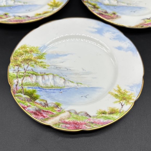 Paragon Cliffs of Dover 6" Bread Butter Plates(Set of 6) Bone China England - Picture 3 of 5